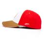 View Unisex Speed Cap - Wt/Red Full-Sized Product Image